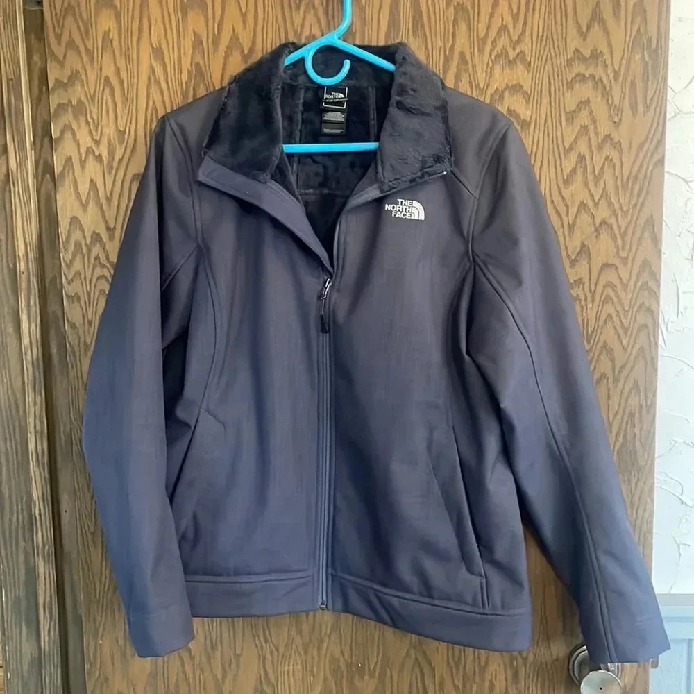 Gray‎ Purple North Face Jacket